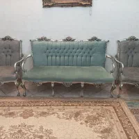 یک دست مبل تمام استیل 9نفره|مبلمان خانگی و میز عسلی|اسلامشهر, شهرک قائمیه|دیوار