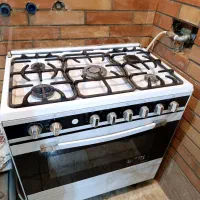 اجاق گاز پنج شعله فر دار