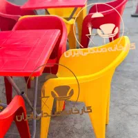 صندلی پلاستیکی باغی غذاخوی موزرلا(صندلی ایران)