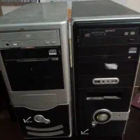 کیس کامپیوتر و مانیتور ال سی دی
