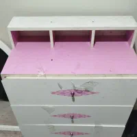 دراور دخترونه صورتی سفید