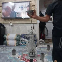 لوستر|لوستر و چراغ آویز|نیشابور, مازول|دیوار