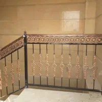 نرده استیل و فرفوژه،حفاظ دیواری