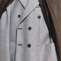 کت شلوار دبل پرس ب همراه کراوات