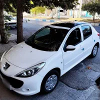 207 سقف شیشه Tu5p خشک صفر کیلومتر 1404