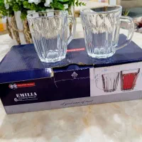 لیوان دسته دار،قندان کریستال و پارچ و لیوان خارجی|ظروف سرو و پذیرایی|ارومیه, |دیوار