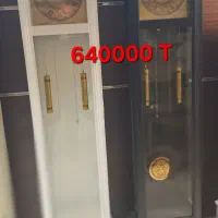 ساعت سالنی چوبی