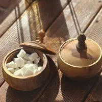 قندان چوبی|ظروف سرو و پذیرایی|بافق, |دیوار