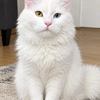 گربه پرشین سفید