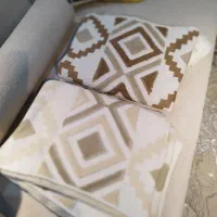 شال مبل پانچ برجسته نخ اکرولیک