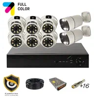 پک کامل دوربین دید درشب نو نو ۲ماه استفاده شده