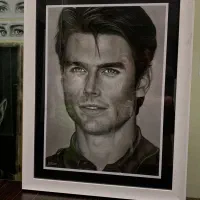 سفارش پرتره سیاه قلم|تابلو، نقاشی، عکس|محمدشهر, محمدشهر|دیوار