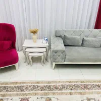 مبل هفت نفره میزعسلی|مبلمان خانگی و میز عسلی|رشت, معلولین|دیوار