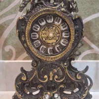 آینه شمعدان و ساعت برنز اصل|مبلمان خانگی و میز عسلی|بروجرد, |دیوار