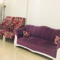 مبل با دو عدد جلو مبلی|مبلمان خانگی و میز عسلی|رشت, سلیمانداراب|دیوار