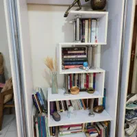 کتابخانه/ویترین/پارتیشن|کتابخانه، شلف، قفسه‌های دیواری|تهران, نیروی هوایی (پیروزی)|دیوار