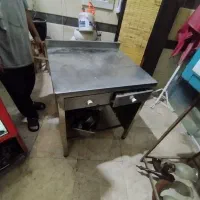 میز کار مرغی و میز کاتتر استیل|کافیشاپ و رستوران|اندیشه, شهرک المهدی|دیوار