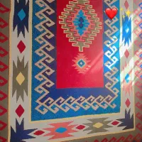 گلیم فرش|فرش|کرمانشاه, |دیوار