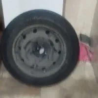 دوعدد رینگ و لاستیک