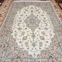 قالیچه دستباف کرم کاشان آکبند|فرش|تهران, اکباتان|دیوار