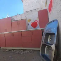 کابینت بدنه فلزی ورق سنگین درب ام دی اف|آبچکان و نظمدهنده ظروف|محمدشهر, شهرک چمران|دیوار