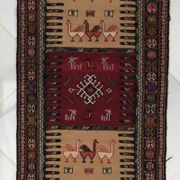 گلیم سفره کردی|گلیم، جاجیم، گبه|شیروان (خراسان), |دیوار