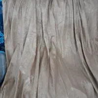 چند تکه پرده تمیز با یک تکه پرده تور ست