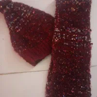 لباس پاییزیشال و کلاه بافتمانتو مجلسی|لباس|کرمانشاه, |دیوار