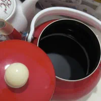 کتری قوری و ست قوری رنگ قرمز|قوری، کتری، قهوه‌ساز دستی|قدس, شهر‌قدس|دیوار