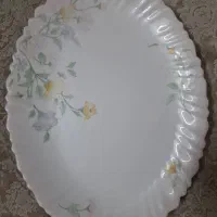 یک عدد دیس گلدار