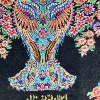تابلوفرش ابریشم دستباف قم۴۰در۶۰|تابلو فرش|قم, نیروگاه|دیوار