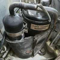 کولر پنچره|کولر گازی و فن‌کوئل|رشت, انصاری|دیوار