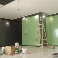 نقاشی چوب و ساختمان کوی نصر