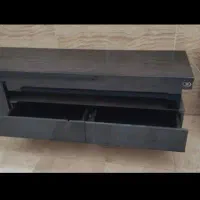 میز تلویزیون گلس مشکی تمیز|میز تلویزیون|بومهن, |دیوار