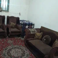 مبل ۵ نفره با جلو مبلی و دوتا عسلی