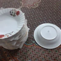 بشقاب چینی نو