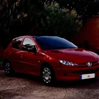 پژو 206 تیپ 3 آلبالویی|خودرو سواری و وانت|ایلام, |دیوار