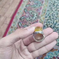 انگشتر عقیق کبود و شرف الشمس|جواهرات|سنندج, |دیوار