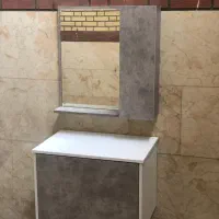 روشویی کابینتی مشکی باست آینه درانواع چشنواره فروش|لوازم سرویس بهداشتی|شاهین‌شهر, خانه کارگر|دیوار