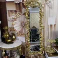 ‌ست اینه وشمعدون کنارسالنی اینه قدی اینه کنسول