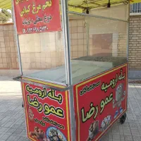 چرخ فلافلی مخصوص فلافل سیب زمینی تخم مرغ کبابی