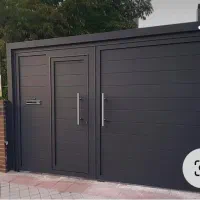 انواع درب و پنجره های فلزی، کم فریم، نرده، پله|خدمات پیشه و مهارت|مشهد, کلاته برفی|دیوار