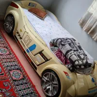 تخت خواب مدل ماشین|تخت و سرویس خواب|آستارا, |دیوار