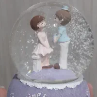 گوی موزیکال عاشقانه و فانتزی (چراغ خواب)