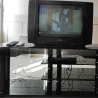 تلویزیون به همراه دیجیتال ومیز تلویزیون