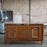 آینه کنسول رنگی|بوفه، ویترین، کنسول|چهارباغ, |دیوار