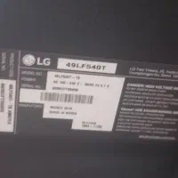 تلویزیون ۴۹ ال جی پلمپ در حد نو|تلویزیون و پروژکتور|زنجان, |دیوار