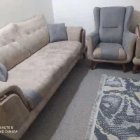 مبل ۸نفره در حد نو|مبلمان خانگی و میز عسلی|شوش, |دیوار