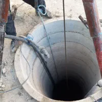حفره چاه دستی