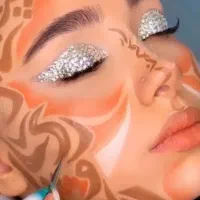 میکاپ شینیون رنگ لایت